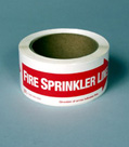 FIRE SPRINKLER LINE DECAL