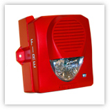 FHS-340R-WP Wall Mount Weatherproof Horn/Strobe